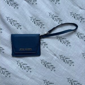 Steve Madden Navy Wristlet